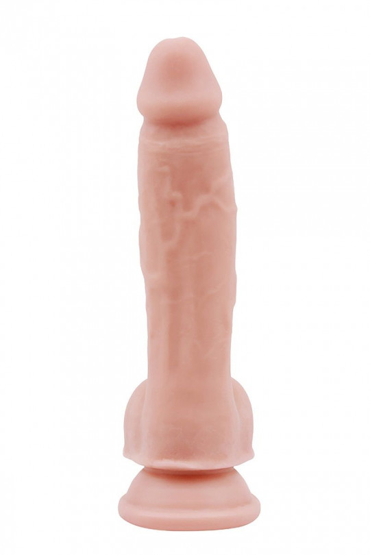 Телесный фаллоимитатор-реалистик Dual Density Dildo - 19,5 см.