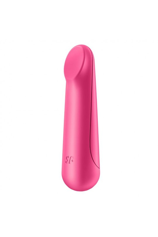 Розовый мини-вибратор Ultra Power Bullet 3