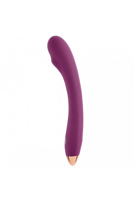 Фиолетовый стимулятор G-точки G-Spot Slim Flexible Vibrator - 22 см.