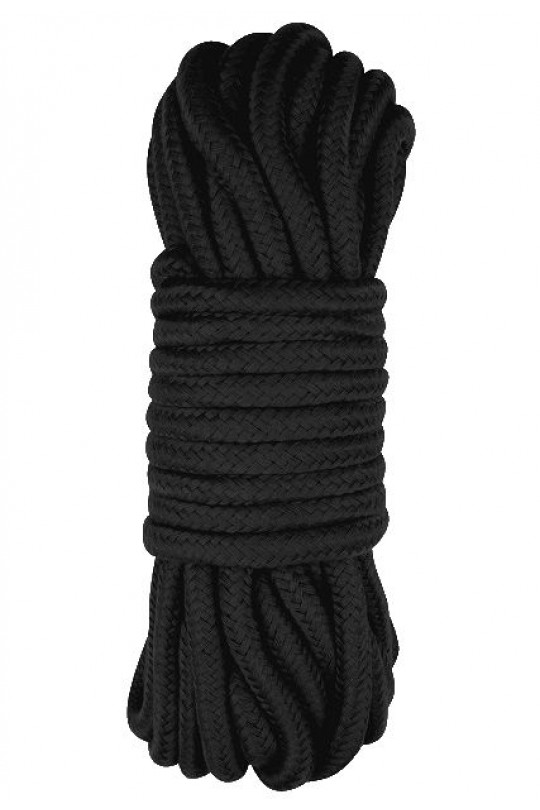 Черная веревка для шибари Bind Love Rope - 10 м.