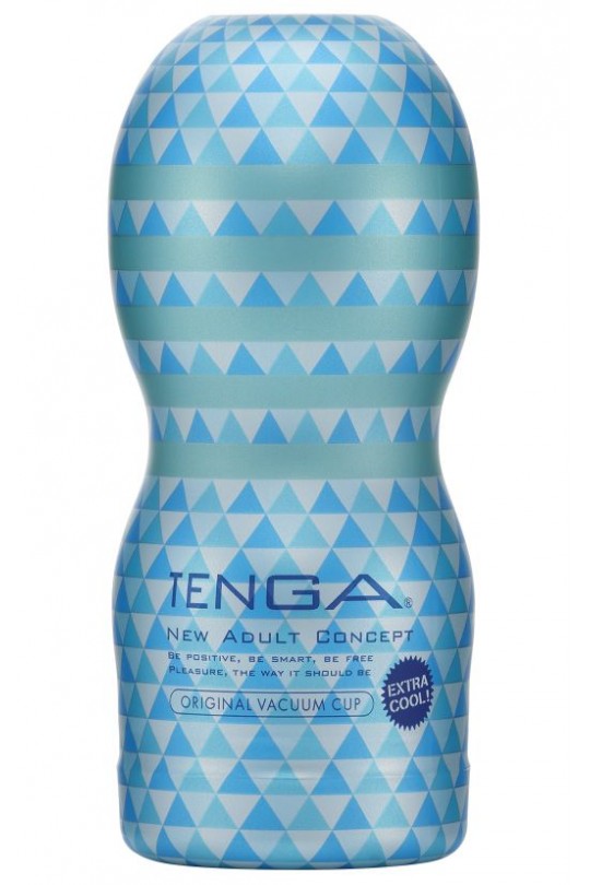 Мастурбатор с охлаждающей смазкой TENGA Original Vacuum Cup Extra Cool