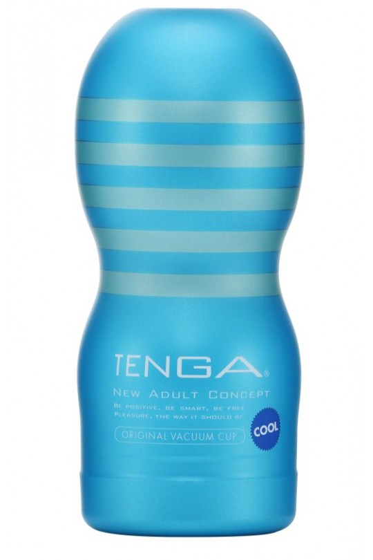 Мастурбатор с охлаждающей смазкой TENGA Original Vacuum Cup Cool